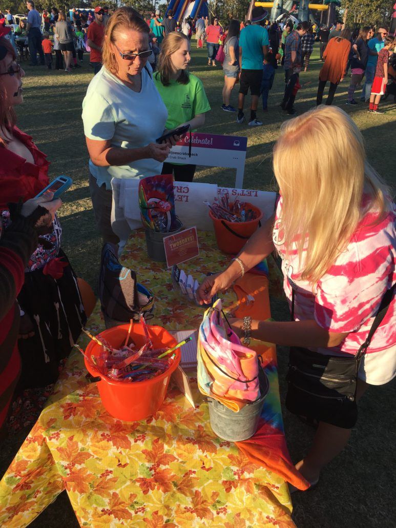 Joe's Crab Shack food station